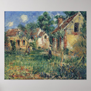 Loiseau - Kleiner Bauernhof am Rande von Caen 1928 Poster