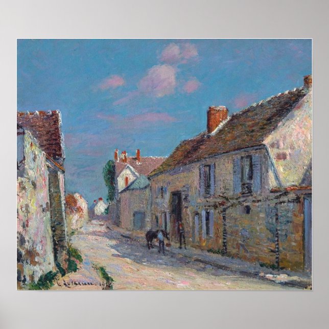Loiseau - Street at Ennery Seine Et Oise 1912 Poster (Vorne)