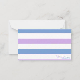 LoiseMoves Mitteilungskarten mit Schrift