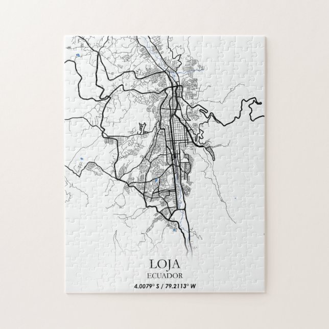 Loja Ecuador Südamerika Reisen Weltkulturerbe der  Puzzle (Vertikal)