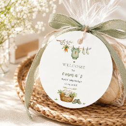Lokal angebaute Baby-Rustic-Häschen-Bearbeitung Geschenkanhänger