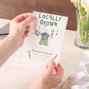 Lokal angebaute Babys auf dem Bauernmarkt-Baby-Par