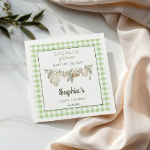 Lokal angebaute frische Bauernmarkt-Babyparty
