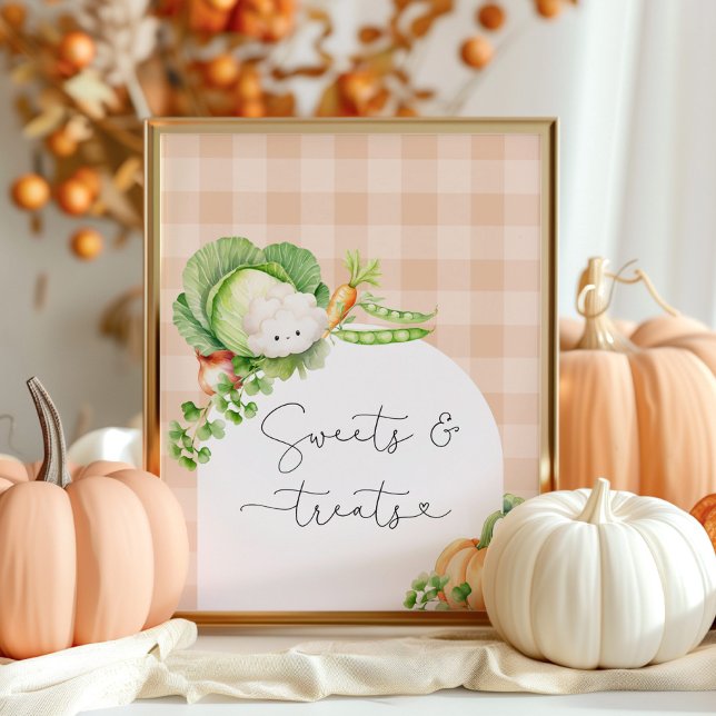 Lokal angebaute Herbstkürbis Süßigkeiten und Lecke Poster (Von Creator hochgeladen)