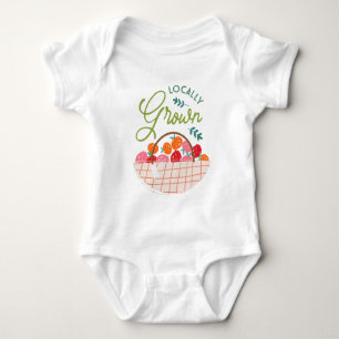 Lokal Gewachsenes Baby Bodysuit Einteiler Geschenk