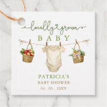 Lokal gezüchtete Baby Bauern Market Baby Shower