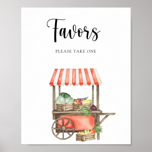 Lokal gezüchtete Babydusche Lieblings-Poster Poster (Vorne)