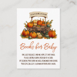 Lokal gezüchtete Bauer Blume Market Books for Baby Begleitkarte