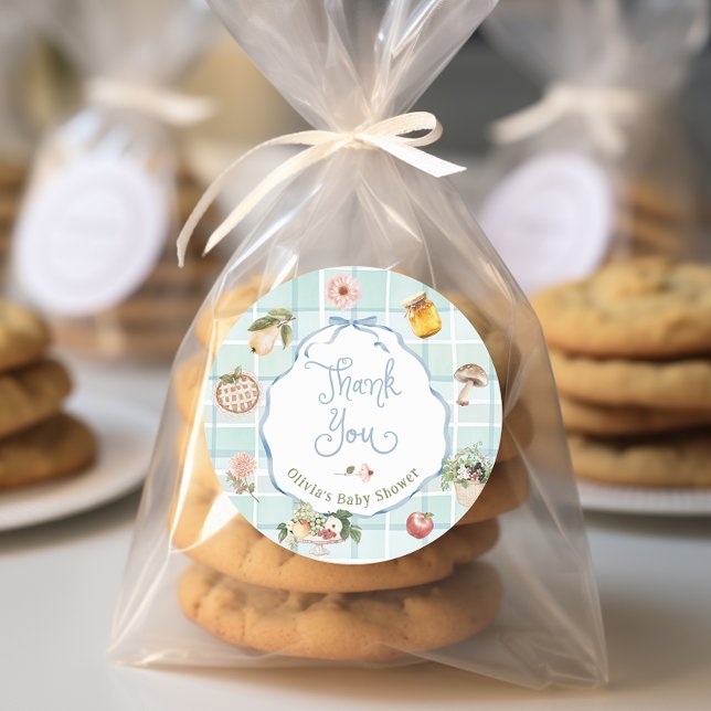 Lokal gezüchtete Bauer Market Baby Dusche Vielen D Runder Aufkleber (Von Creator hochgeladen)