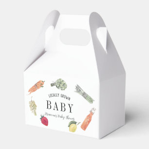 Lokal gezüchtete Bauern Market Baby Shower Geschenkschachtel