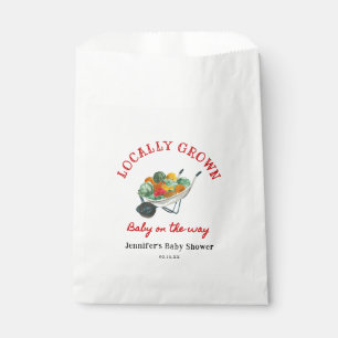 Lokal gezüchtete Bauern Market Baby Shower Geschenktütchen