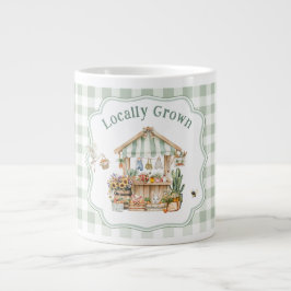 Lokal gezüchtete Bauern Market Baby Shower Jumbo-Tasse
