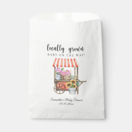 Lokal gezüchtete Blume Bauer Markt Kinderdusche Geschenktütchen