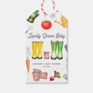 Lokal gezüchtete Pink Boots Garden Baby Dusche Geschenkanhänger
