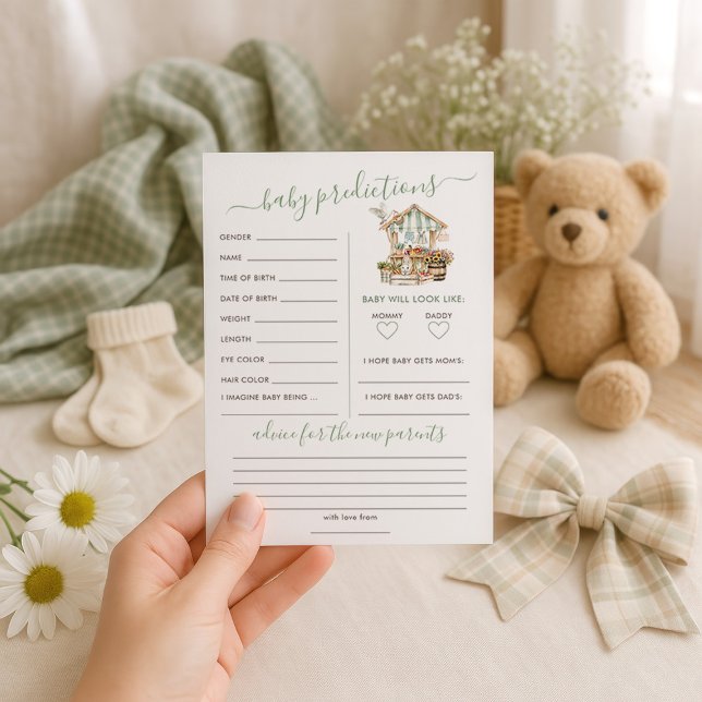 Lokal gezüchtete Prognosen Kinderspielkarte Einladung (Von Creator hochgeladen)