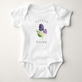 Lokal gezüchtetes BlackBerry Duo | Bio Obst Baby Strampler