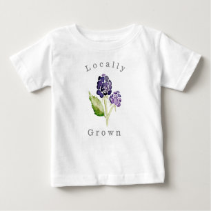 Lokal gezüchtetes BlackBerry Duo   Bio Obst Baby T-shirt