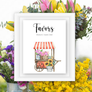 Lokal Grown Blume Babydusche Favoriten Poster