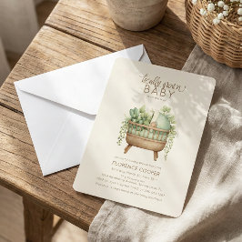 Lokale Babyparty Einladung