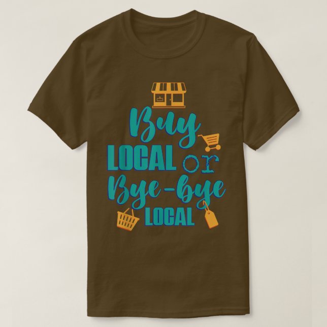 Lokale Bauer kaufen Grafikdesign T-Shirt (Design vorne)