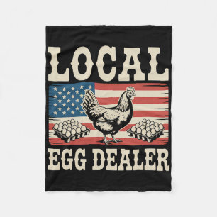 Lokale Eierhändler-Liste Ostern Lustiger Hühnerbau Fleecedecke