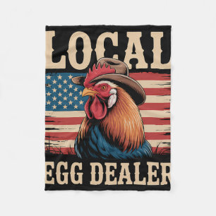 Lokale Eierhändler-Liste Ostern Lustiger Hühnerhof Fleecedecke