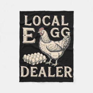 Lokale Eierhändler-Liste Ostern Lustiger Hühnerhof Fleecedecke