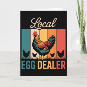 Lokale Eierhändler-Liste Ostern Lustiger Hühnerhof Karte