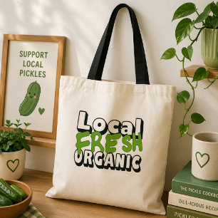 Lokale frische Bio-Tragetasche Tragetasche