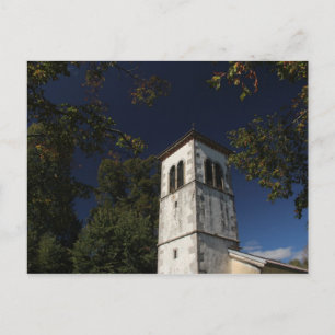 Lokale Kirche, Dorf Obrov, Slowenien Postkarte