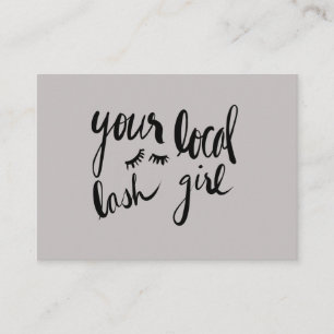 Lokale Peitschenmädchenfürsorge-Peitschenkarte Visitenkarte