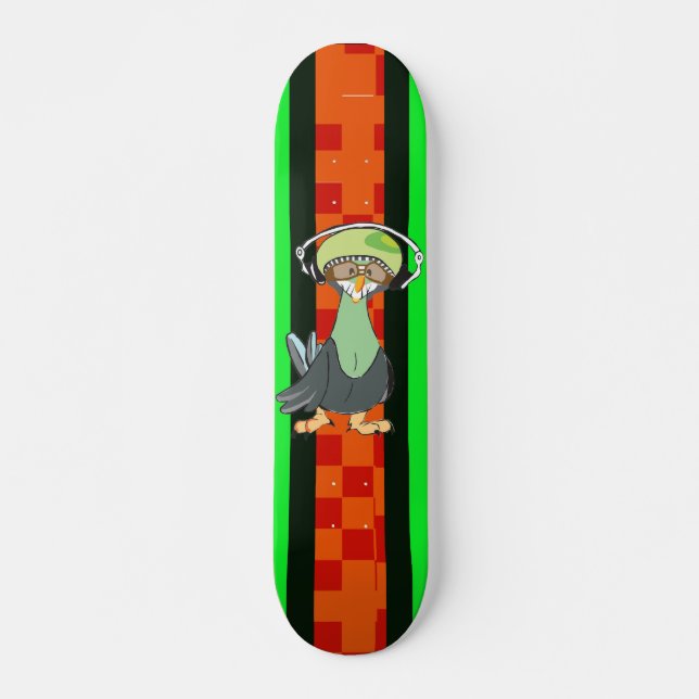Lokale Taube Skateboard (Vorne)