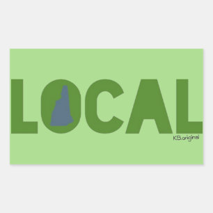 Lokaler Aufkleber für New Hampshire