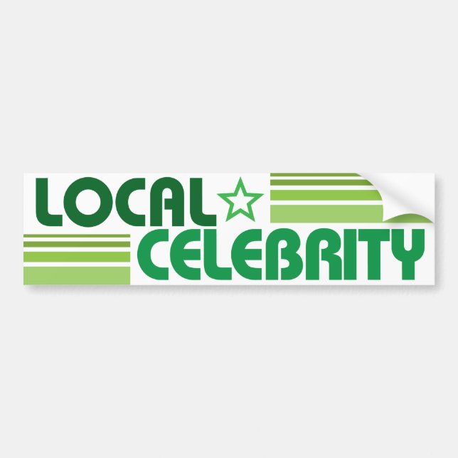 Lokaler BerühmtenAutoaufkleber Autoaufkleber (Vorne)