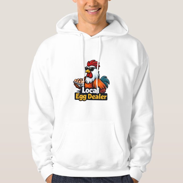 Lokaler Eierhändler, Gansta, Kader. Hoodie (Vorderseite)
