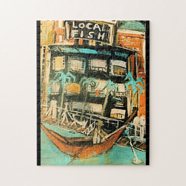 LOKALER FISCH PUZZLE (Vertikal)