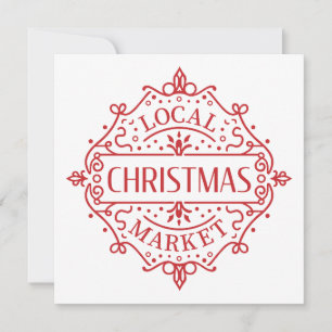 Lokaler Weihnachtsmarkt Einladung