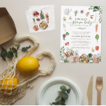 Lokales Baby | Landwirt's Market Baby Shower Einladung<br><div class="desc">Der Sommer ist mit Partys, Festivals und (das Beste) Bauer-Märkten! Jeder will heutzutage "lokal angebaut" und "bewirtschaftet", oder? Der Markt der Baby Dusche lädt zum Party mit frischen Gemüse, Obst und allem, was im Garten zu finden ist. Fügen Sie diesem Design Ihre benutzerdefinierte Formulierung hinzu, indem Sie die "Diese Vorlage...</div>