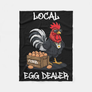 Lokales Ei-Händler-Verzeichnis Ostern Lustiger Hüh Fleecedecke