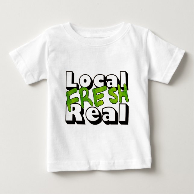 Lokales Real Baby T-shirt (Vorderseite)