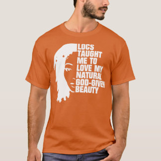 Lokalisiert das Zitat der Silhouette "Dreadlocks" T-Shirt