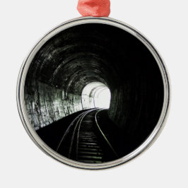 Lokaltunnel Silbernes Ornament