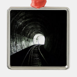 Lokaltunnel Silbernes Ornament