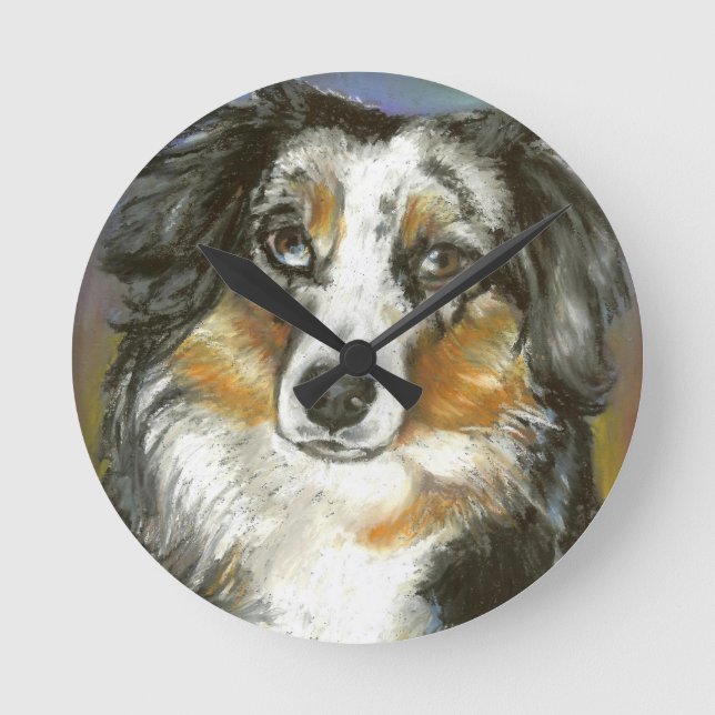 Loki Runde Wanduhr (Vorderseite)