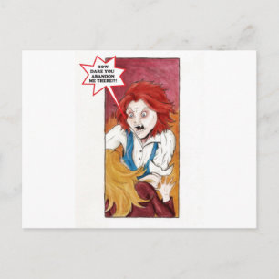 Loki und Sigyn Postkarte