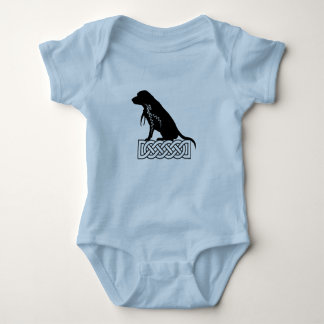 Lokis Buddies: Beagle Mickey Black Baby Strampler