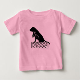 Lokis Buddies: Beagle Mickey Black Baby T-shirt