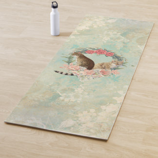 Lokis Buddies: Mika und Chidori Bengalische Katzen Yogamatte