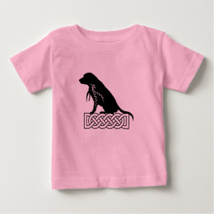 Lokis Kumpels: Beagle Mickey Black Baby T-shirt