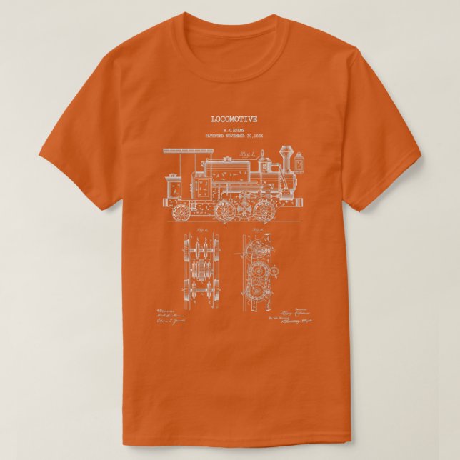 Lokomotive 6 T-Shirt (Design vorne)